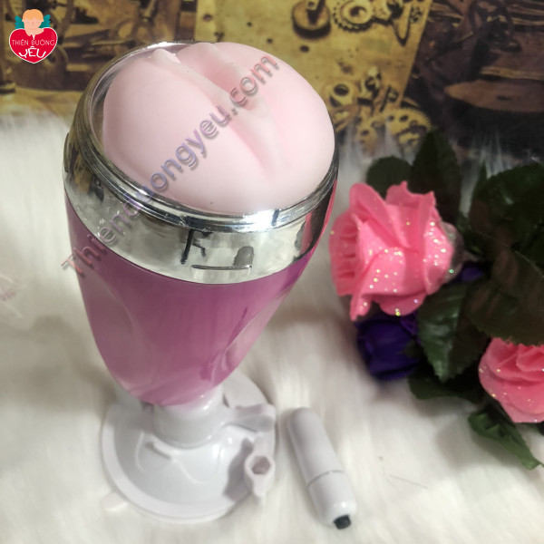 Âm Đạo Giả X5 Rung Tự Động Gắn Tường Cực Phê Se Khít 
